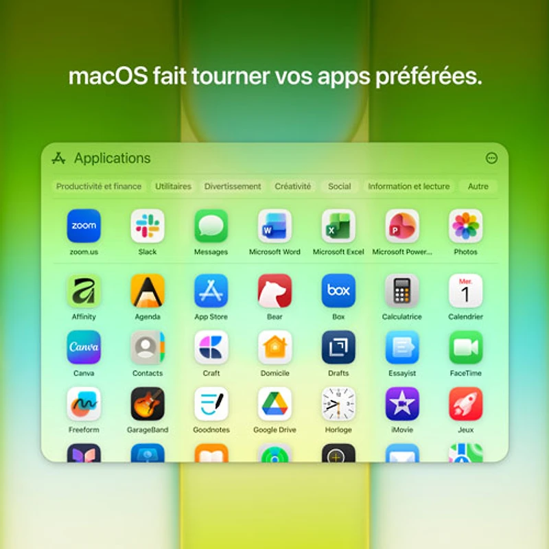 MacBook Neo de 13 po avec Touch ID d'Apple (2026) - Indigo (Puce A18 Pro d'Apple/RAM 8 Go/SSD 512 Go) - Anglais