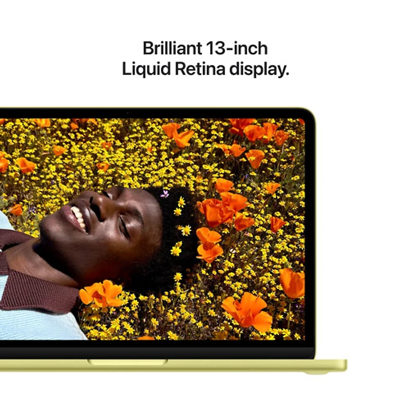 MacBook Neo de 13 po d'Apple (2026) - Agrume (puce A18 pro d'Apple/RAM 8 Go/SSD 256 Go) - Anglais