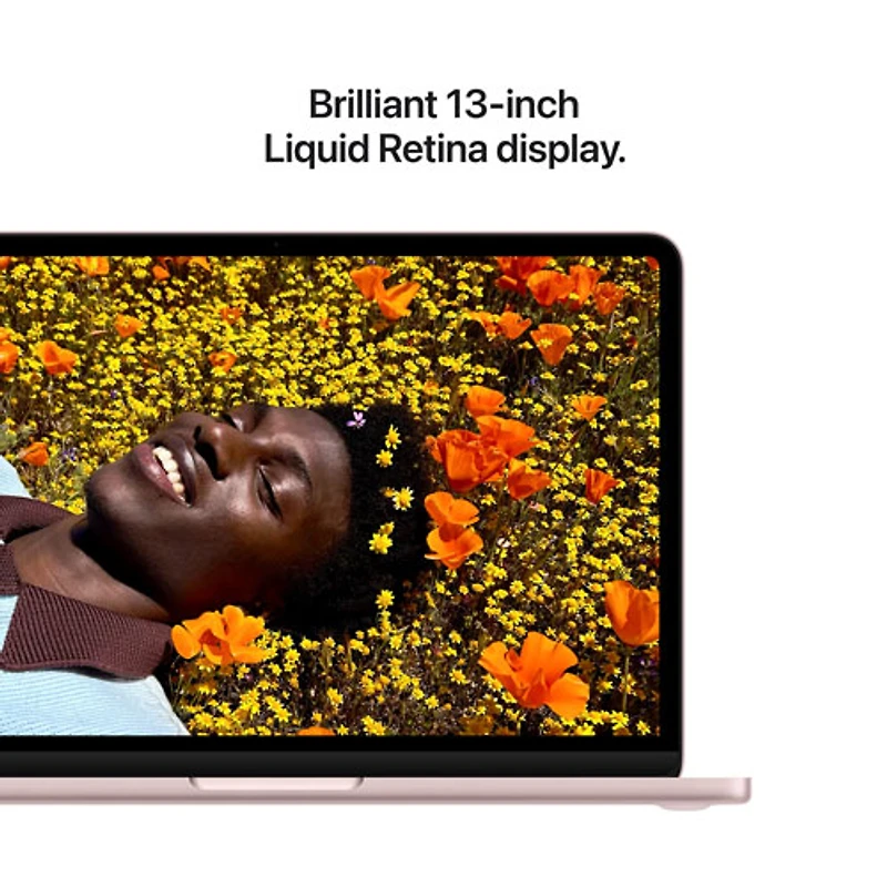 MacBook Neo de 13 po d'Apple (2026) - Rose pastel (A18 pro d'Apple/RAM 8 Go/SSD 256 Go) - Français