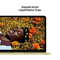 MacBook Neo de 13 po avec Touch ID d'Apple (2026) - Agrume (Puce A18 Pro d'Apple/RAM 8 Go/SSD 512 Go) - Anglais