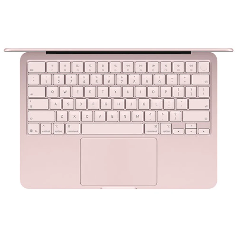 MacBook Neo de 13 po avec Touch ID d'Apple (2026) - Rose pastel (A18 pro d'Apple/RAM 8 Go/SSD 512 Go) - Anglais