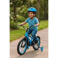 Beam Sports 16" Kids Bike with Training Wheels - Blue
