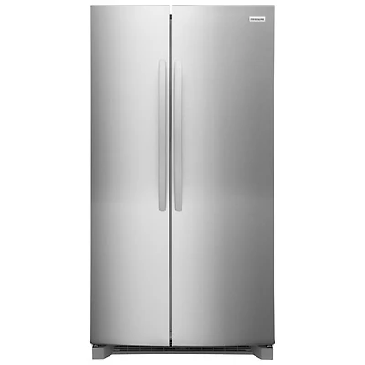Frigidaire 36" 26.4 Cu. Ft. Side-By-Side Refrigerator (FRSN2610AF) - Stainless Steel
