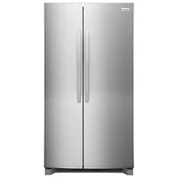 Frigidaire 36" 26.4 Cu. Ft. Side-By-Side Refrigerator (FRSN2610AF) - Stainless Steel