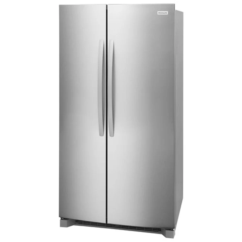 Frigidaire 36" 26.4 Cu. Ft. Side-By-Side Refrigerator (FRSN2610AF) - Stainless Steel