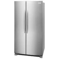 Frigidaire 36" 26.4 Cu. Ft. Side-By-Side Refrigerator (FRSN2610AF) - Stainless Steel