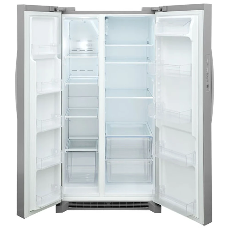 Frigidaire 36" 26.4 Cu. Ft. Side-By-Side Refrigerator (FRSN2610AF) - Stainless Steel