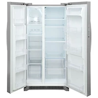 Frigidaire 36" 26.4 Cu. Ft. Side-By-Side Refrigerator (FRSN2610AF) - Stainless Steel