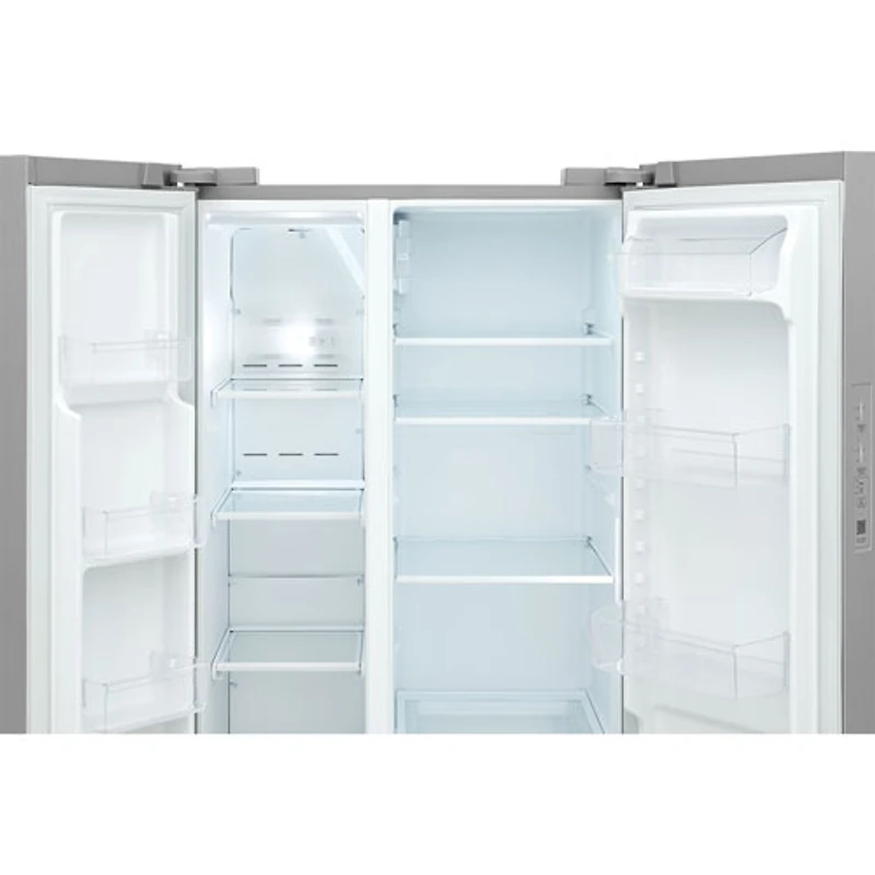 Frigidaire 36" 26.4 Cu. Ft. Side-By-Side Refrigerator (FRSN2610AF) - Stainless Steel