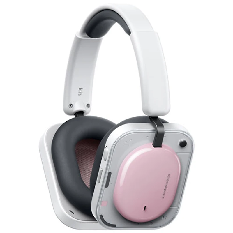 Casque d'écoute Bluetooth à suppression du bruit Headphone (a) de Nothing - Rose