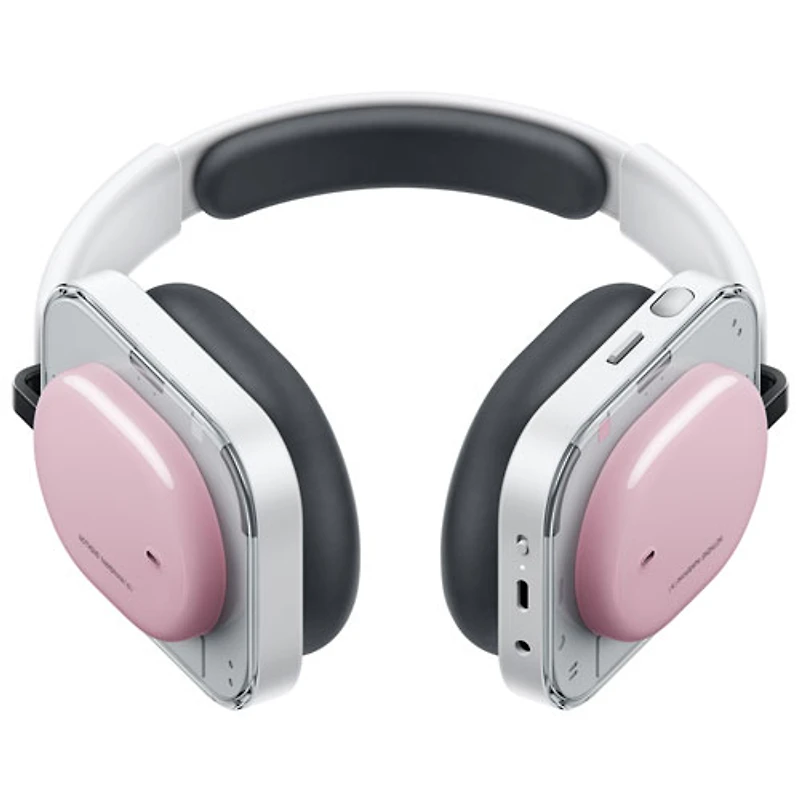 Casque d'écoute Bluetooth à suppression du bruit Headphone (a) de Nothing - Rose