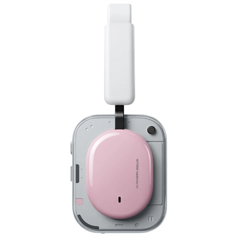 Casque d'écoute Bluetooth à suppression du bruit Headphone (a) de Nothing - Rose