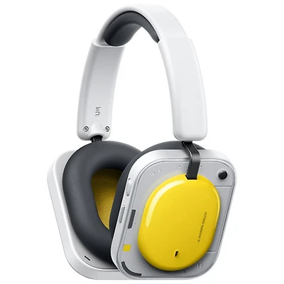 Casque d'écoute Bluetooth à suppression du bruit Headphone (a) de Nothing - Jaune