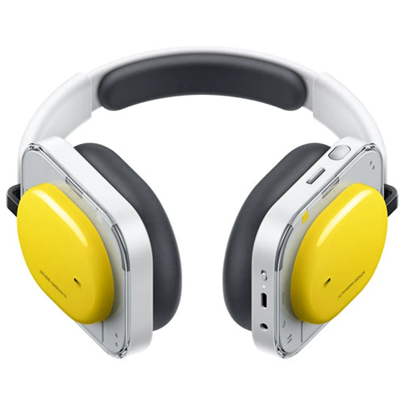 Casque d'écoute Bluetooth à suppression du bruit Headphone (a) de Nothing - Jaune
