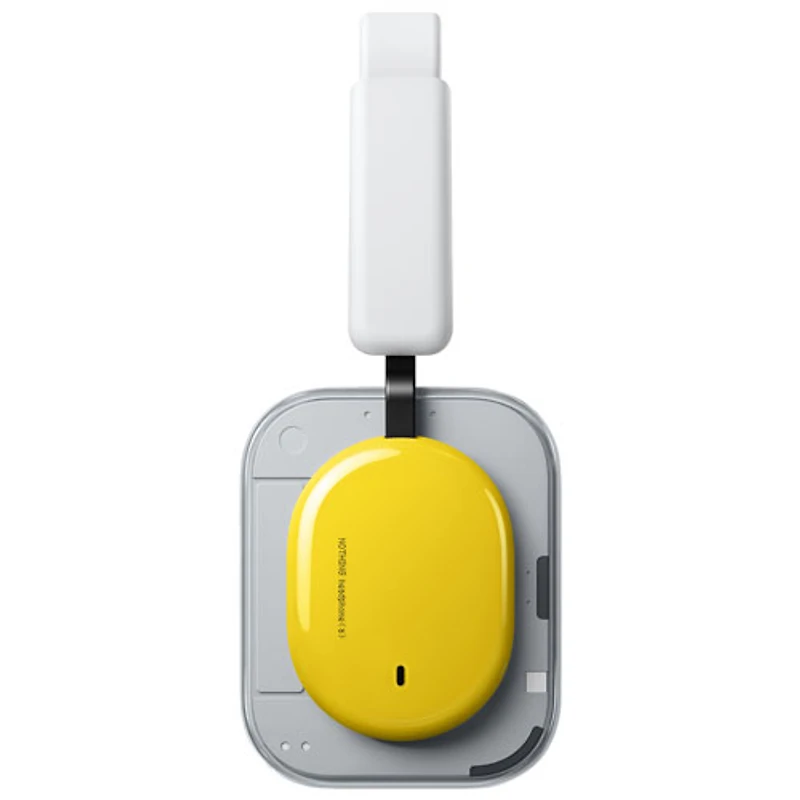 Casque d'écoute Bluetooth à suppression du bruit Headphone (a) de Nothing - Jaune
