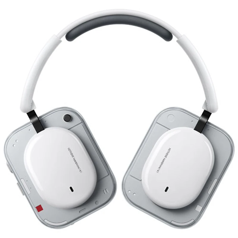 Casque d'écoute Bluetooth à suppression du bruit Headphone (a) de Nothing - Blanc