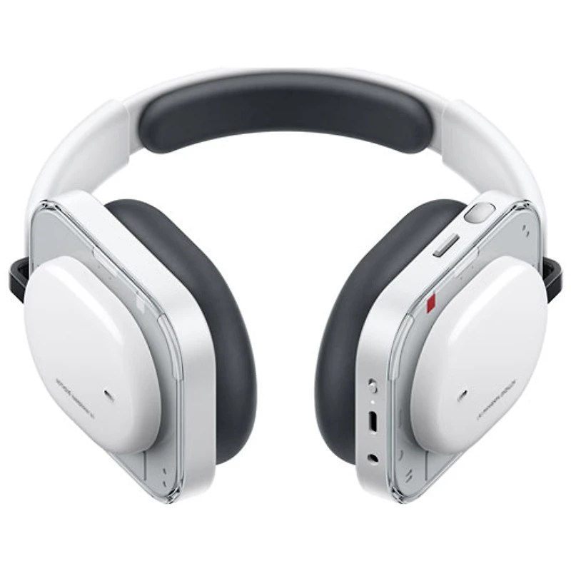 Casque d'écoute Bluetooth à suppression du bruit Headphone (a) de Nothing - Blanc