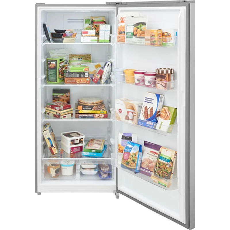 Congélateur vertical convertible de garage de 21 pi³ de Frigidaire (FFUV2136AV) - Acier inoxydable