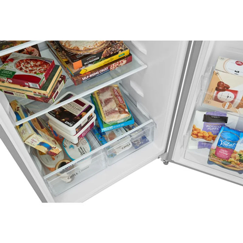 Congélateur vertical convertible de garage de 21 pi³ de Frigidaire (FFUV2136AV) - Acier inoxydable