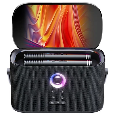 Système de karaoké Wi-Fi et Bluetooth Shell S2 d'Ikarao avec écran tactile HD de 8 po