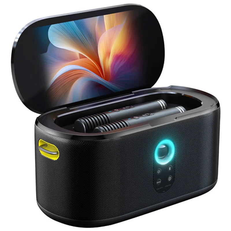 Ikarao Shell S1 Bluetooth Karaoke System with 10.1" HD Touchscreen & Microphone
