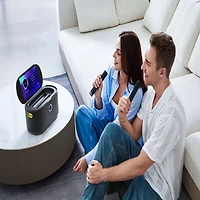 Ikarao Shell S1 Bluetooth Karaoke System with 10.1" HD Touchscreen & Microphone