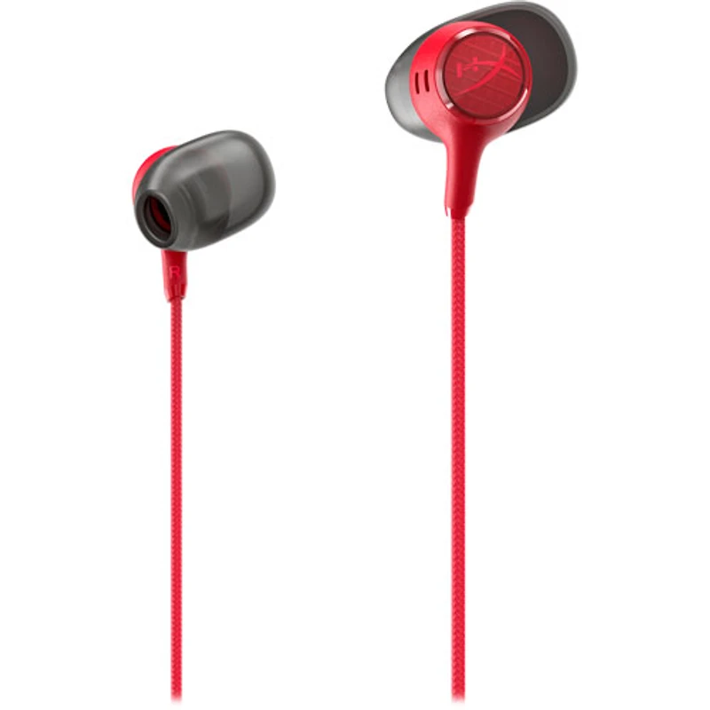 HyperX Cloud III S Noise Cancelling Gaming Earbuds with Microphone - Red