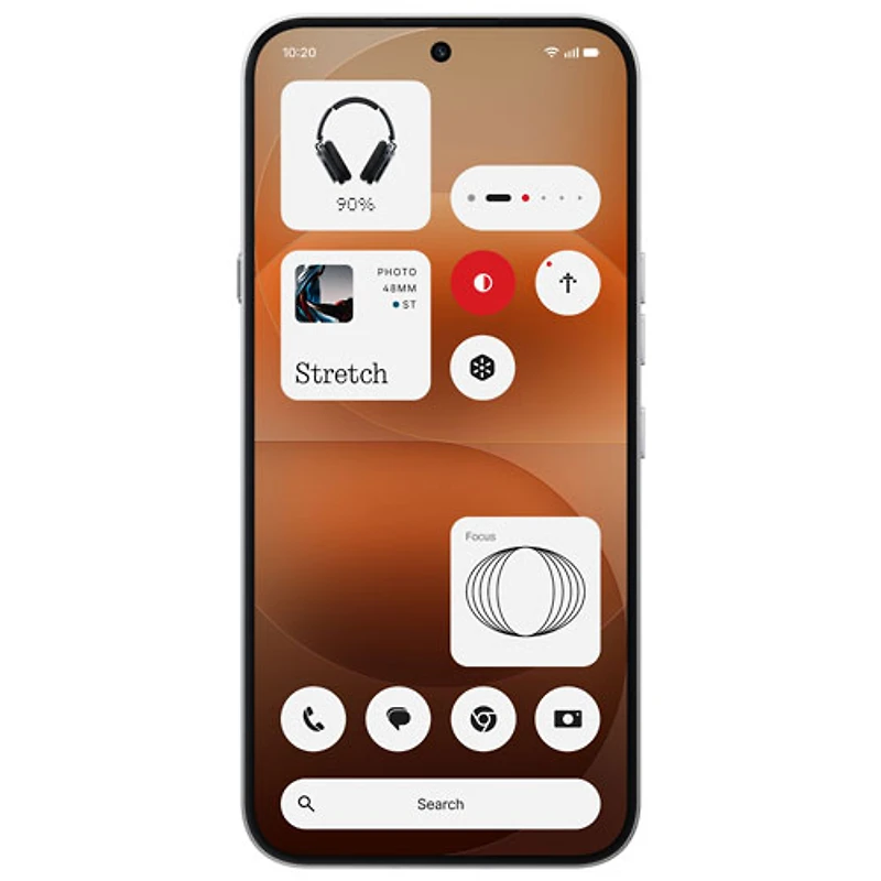 Téléphone Phone (4a) Pro de Go de Nothing - Argent