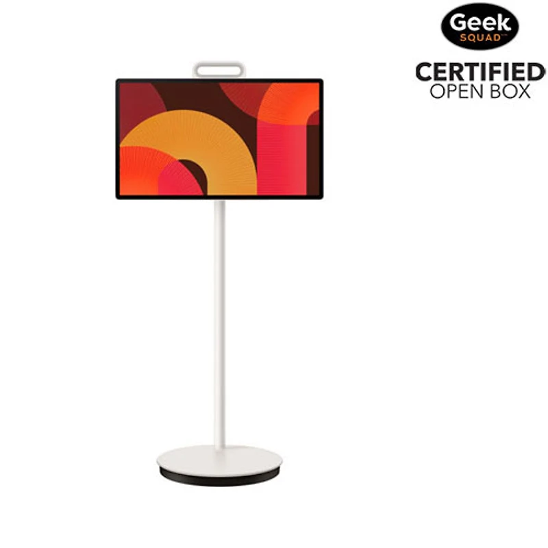 Open Box - Samsung The Movingstyle 27" LSM7F Series 1440p WQHD HDR QLED Tizen OS Smart TV (UN27LSM7FAXXZC) - 2025