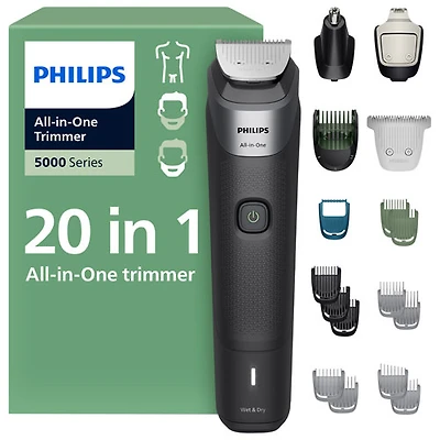 Philips 5000 Series All-In-One Total Body Trimmer Kit (MG5975/28)