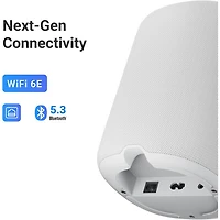 WiiM Sound Lite Bluetooth Wireless Smart Speaker - White