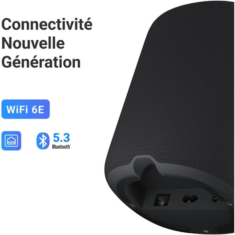 WiiM Sound Lite Bluetooth Wireless Smart Speaker - Black