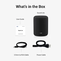 WiiM Sound Lite Bluetooth Wireless Smart Speaker - Black