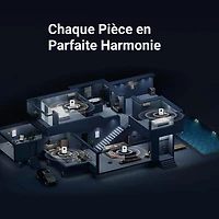 Haut-parleur intelligent sans fil Bluetooth WiiM Sound - Blanc