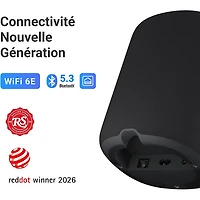 Haut-parleur intelligent sans fil Bluetooth WiiM Sound - Blanc