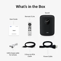 Haut-parleur intelligent sans fil Bluetooth WiiM Sound - Blanc