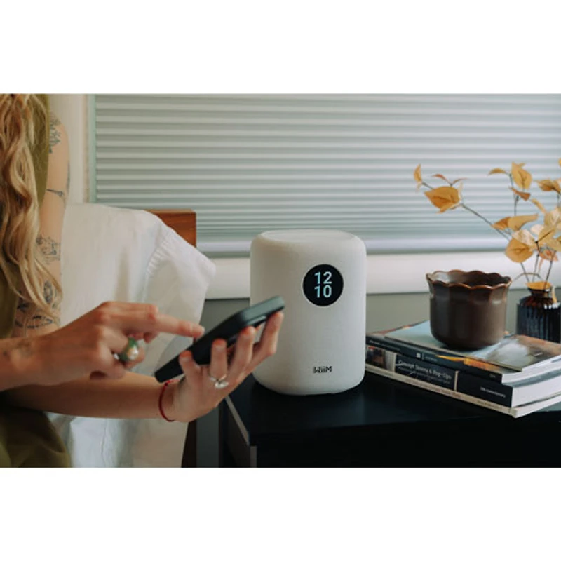 Haut-parleur intelligent sans fil Bluetooth WiiM Sound - Blanc