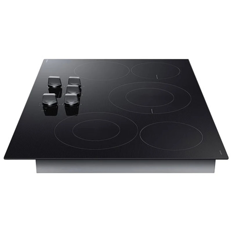 Samsung 30" 5-Element Electric Cooktop (NZ30FG6332RKAA) - Black