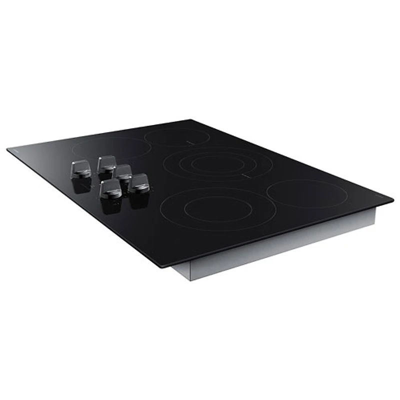 Samsung 30" 5-Element Electric Cooktop (NZ30FG6332RKAA) - Black