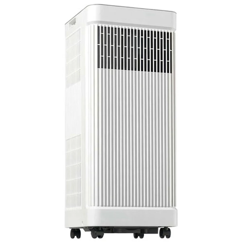 Climatiseur portatif d'Ecohouzng - 9500 BTU (couverture de 350 pi²) - 55 dB, télécommande - Blanc