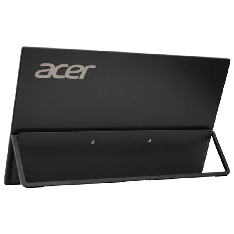 Moniteur portatif DEL IPS HD intégrale GàG 6 ms 60 Hz de 15,6 po d'Acer (PM161Q JBMIUUX) - Noir