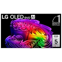 Téléviseur intelligent webOS HDR DELO UHD 4K de 97 po G6 de LG avec support mural inclus (OLED97G6WUA.ACC) - 2026