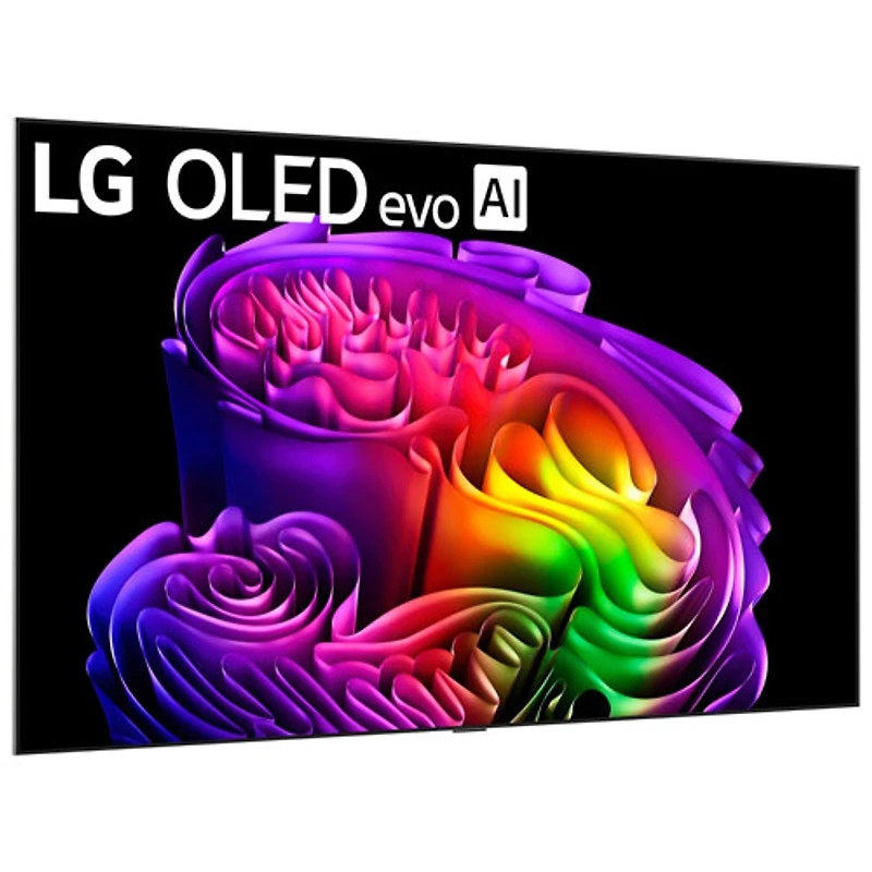 Téléviseur intelligent webOS HDR DELO UHD 4K de 97 po G6 de LG avec support mural inclus (OLED97G6WUA.ACC) - 2026