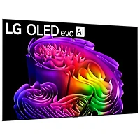 Téléviseur intelligent webOS HDR DELO UHD 4K de 97 po G6 de LG avec support mural inclus (OLED97G6WUA.ACC) - 2026