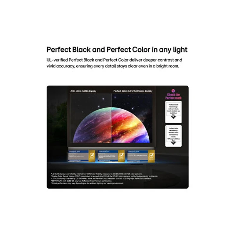 Téléviseur intelligent webOS DELO HDR UHD 4K de 65 po G6 de LG (OLED65G6SUB.ACC) - 2026