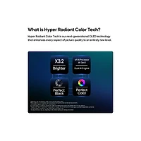 Téléviseur intelligent webOS DELO HDR UHD 4K de 77 po C6 de LG (OLED77C6HUP.ACC) - 2026