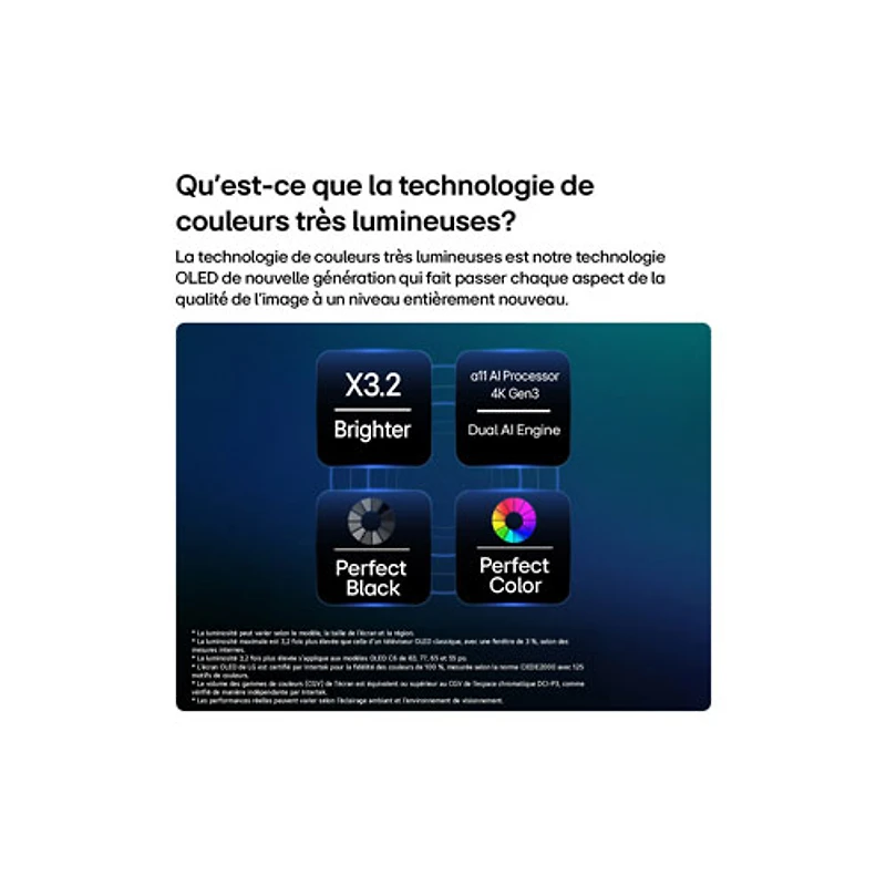 Téléviseur intelligent webOS DELO HDR UHD 4K de 77 po C6 de LG (OLED77C6HUP.ACC) - 2026