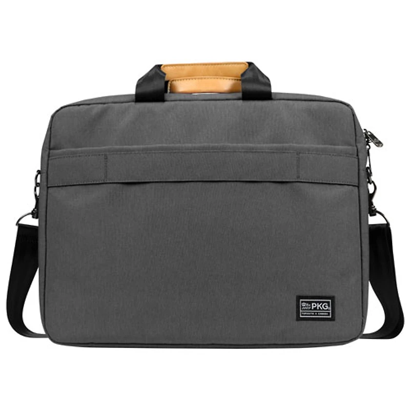 PKG Spadina 16" Laptop Messenger Bag - Dark Grey