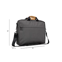 PKG Spadina 16" Laptop Messenger Bag - Dark Grey