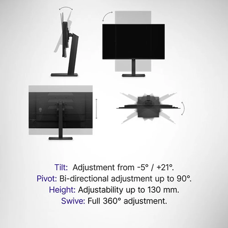 Alienware 27" WQHD 240Hz 0.03ms GTG QD-OLED FreeSync Gaming Monitor (AW2726DM) - Black